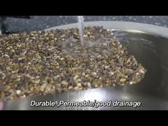 Niet-slippelige rotssteen epoxy decoratieve vloersysteem voor opritte wegen paden