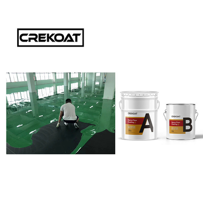 Heldere krasbestendige vloerverf naadloze heldere epoxy vloercoating 3 mm