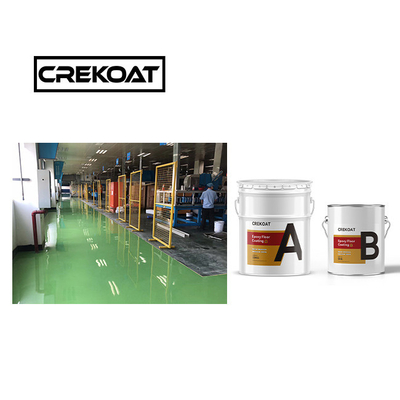 Waterreductieve vloercoating op basis van water / verfdamp doorlaatbare halfglans