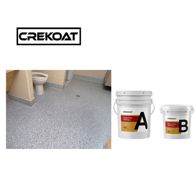 Decoratieve heldere polyaspartic vloercoating uitstekende hechting