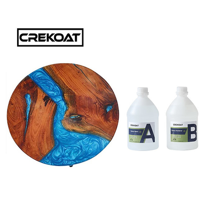 Het waterdichte Houten Anti Gele Glas van Crystal Clear Epoxy Resin For zoals Afwerking