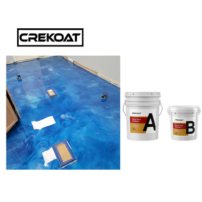 UV Bestand 3d Epoxy niet Giftige Hars Metaal Concrete Vloer