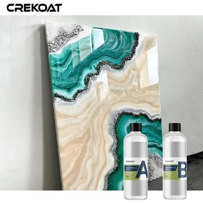 Versatile topcoat kristalhelder epoxyhars voor kunstwerken juwelen en tafeltjes
