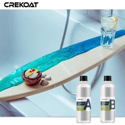 Tafel met een lage geur, kristal epoxyhars, duurzaam, langdurig coating