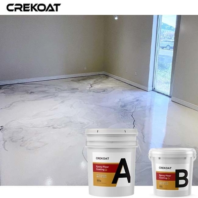 Het overweldigen beëindigt Epoxy de Vloerdeklaag van Marbleized in Commerciële Milieu's