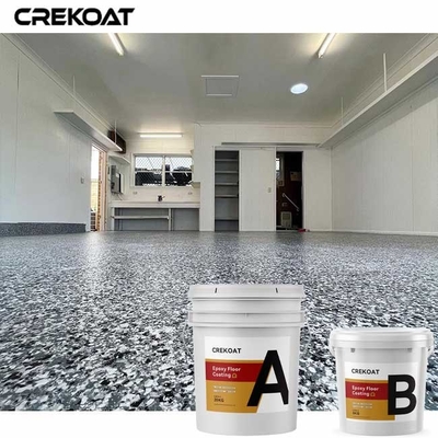 Ecologisch Epoxyvlokvloer die Naadloze Concrete Bevloering met een laag bedekken