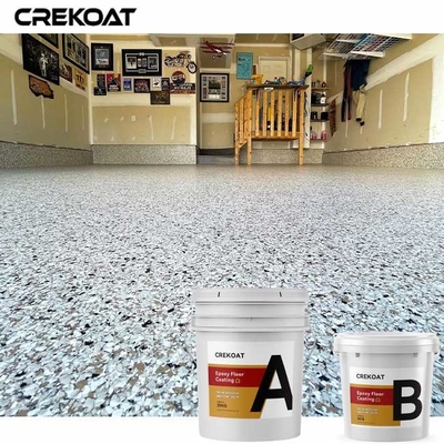 Hygiënische Epoxy Vlokvloercoating voor vloeren in garages in ziekenhuizen