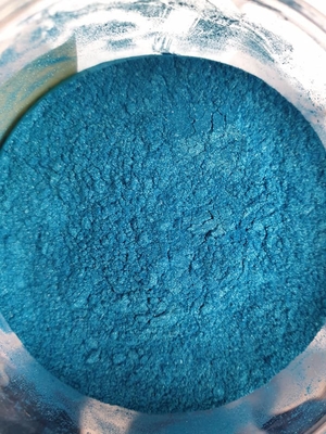 Grotere deeltjes epoxyhars pigment blauw bieden meer uitgesproken effecten