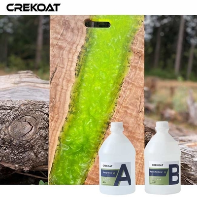 Hoogglanzende afwerking UV stabiel hars geformuleerd gietbaar hars tafelblad voor buiten