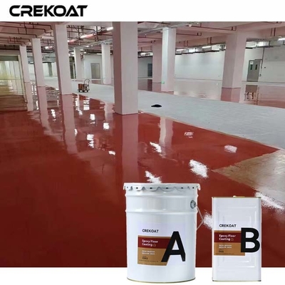 UV-stabiel, niet-glijdend epoxy-vloercoating
