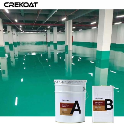 Unieke patronen Epoxy industriële vloerverf Creëer een glanzende metalen uitstraling