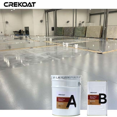 Vochtdampbarrière Industriële epoxyvloercoating in betonsubstraten
