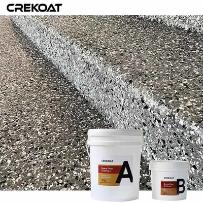 Chemische binding Polyaspartic vloercoating vereenvoudiging van het schoonmaken en onderhoud