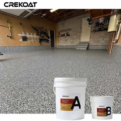 Slip-resistente afwerkingen Polyaspartic vloercoating voor de veiligheid in natte omstandigheden