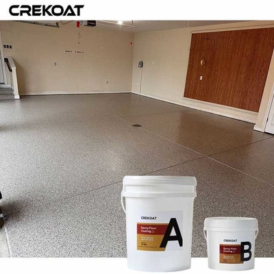Decoratieve vloercoating van epoxyvlokken voor hout, tegels, beton