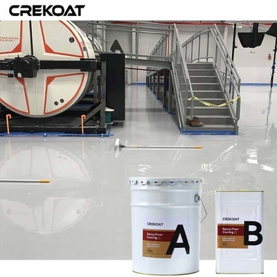 Zelfnivellerende industriële epoxy vloercoating zorgt voor een vlak en glad oppervlak zonder moeite