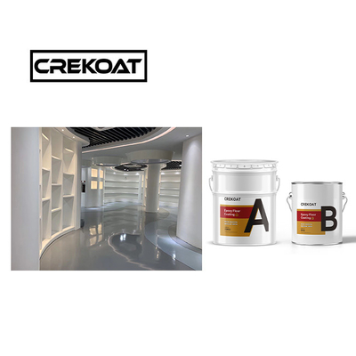 3 mm watergebaseerde industriële epoxy vloercoating spray TDS voor zware machines