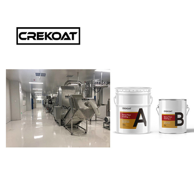 Waterreductieve vloercoating op basis van water / verfdamp doorlaatbare halfglans