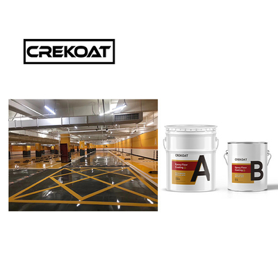 Epoxy vloerverf Topcoat hars Industriële betonnen verf Reinigbaar