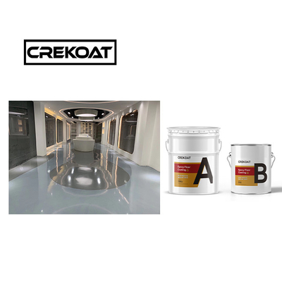 3 mm watergebaseerde industriële epoxy vloercoating spray TDS voor zware machines