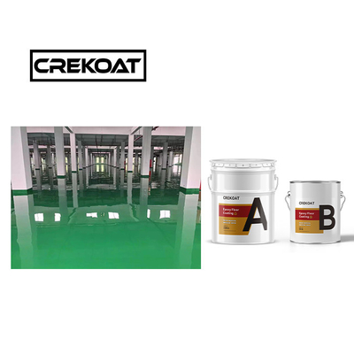 Sterkte Duidelijke epoxy vloerverf Rigid 2 Part Epoxy verf Abrasiebestendig
