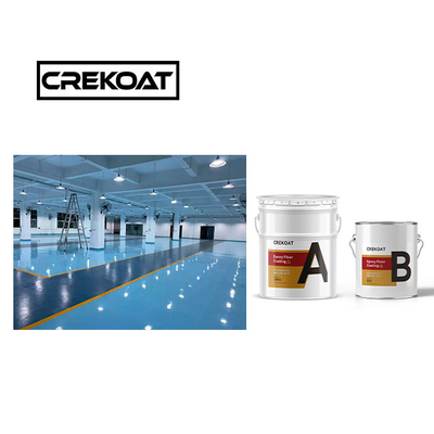 Adhesie Epoxy vloerverf op waterbasis laag VOC Epoxy vloer topcoat lage geur