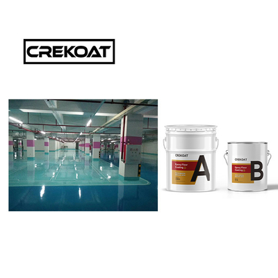 Sneldrogen chemisch bestand Epoxy vloercoating Gloss Finish 1 mm