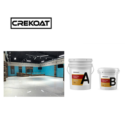 Verhard metaal epoxy vloercoating pigmenten niet-toxisch epoxy verf VOC vrij