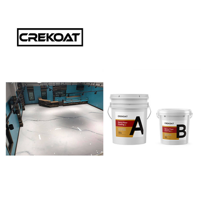 3 mm marmer metalen epoxy vloercoating Geen bubbels Snelle bevriezing