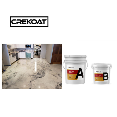 Naadloze UV-bestendige doorzichtige coating / epoxycoating 3 mm schoonmaakbaar