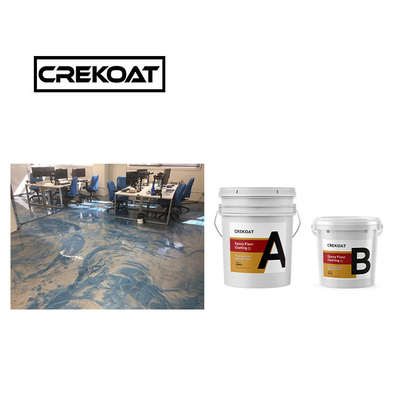 Basecoat zelfnivellerend laag viscositeits epoxycoating 100% vaste stoffen 3 mm