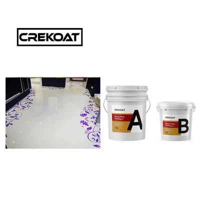 Droogzuurbestendige epoxyhars vloercoating stofvrij 3 mm zelfnivellering