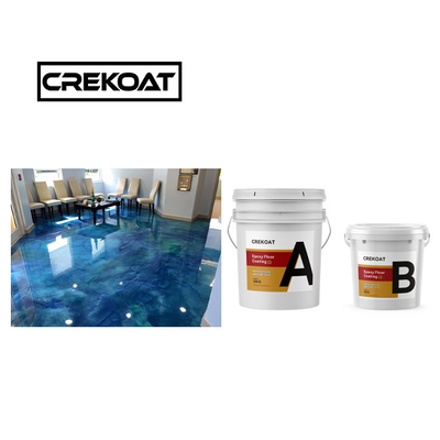 100% vaste stoffen Metalen epoxycoating 3 mm Antimicrobiële