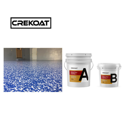 Flake Spray Epoxyhars vloercoating naadloos Geen bubbels aanpasbaar