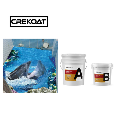 1 mm anti-slip epoxyhars vloercoating geen bubbels helder TDS