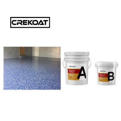 Naadloze vloerverf van epoxyhars met een snelle afwerking Decoratieve betonnen vlokverf