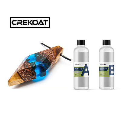 Crystal Clear Art Epoxy Hars Craft Kit Hardener Transparent 5cm