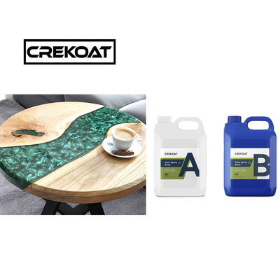Brush Crystal Clear Table Top Epoxy Hardener 2 Deel Impact Resistent