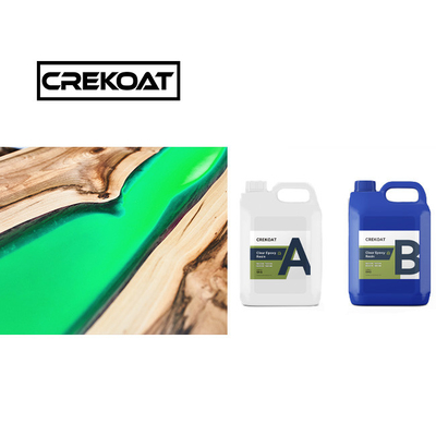 Brush Crystal Clear Table Top Epoxy Hardener 2 Deel Impact Resistent
