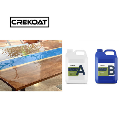 Verscheidene toepassingen Liquid Glass Epoxy Resin Sanded Live Edge River Table Epoxy Resin
