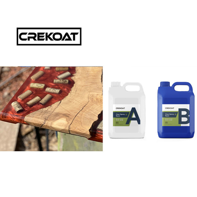 Stick Twee Component Diep Giet Epoxy Hars 100% vaste stoffen Ultra Clear