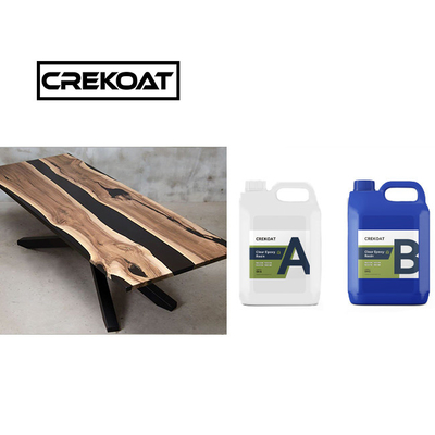 Verscheidene toepassingen Liquid Glass Epoxy Resin Sanded Live Edge River Table Epoxy Resin