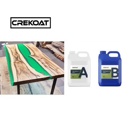 Deel 2 Langzaam hardend diep gieten epoxyhars voor tafels en malen