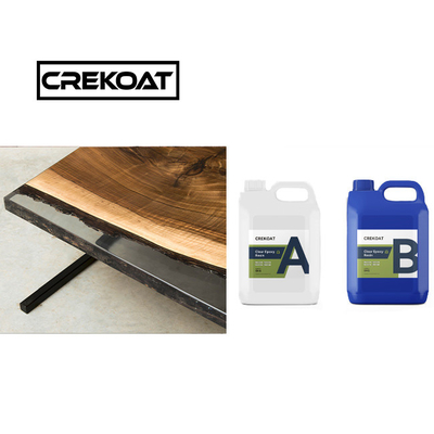 Polycolor laag exotherm diep gieten epoxyhars lage geur rivier tafel hoge glans