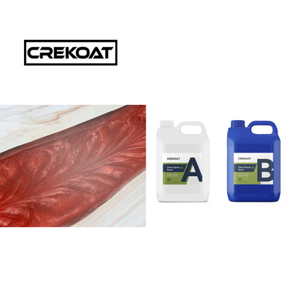 Crystal Clear Deep Pour Epoxy Resin BPA-vrij 3D gieten lage viscositeit