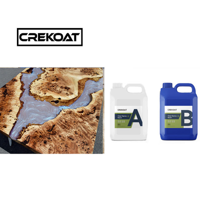 Inkapseling voedsel veilig diep gieten epoxyhars rivier tafel langzaam genezen Geen VOC