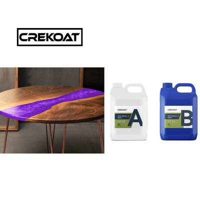 Inkapseling voedsel veilig diep gieten epoxyhars rivier tafel langzaam genezen Geen VOC