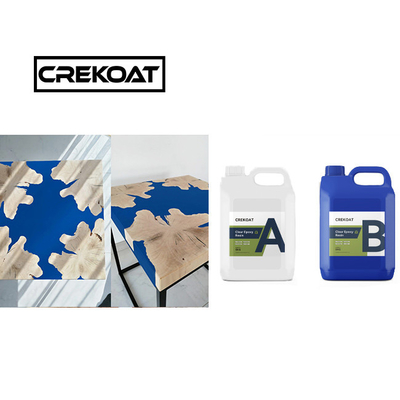 VOC-vrij, helder epoxyhars tafeltop lage geur live rand epoxyhars lange behandeling