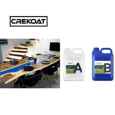 Crystal Clear Deep Pour Epoxy Resin BPA-vrij 3D gieten lage viscositeit