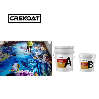 1 mm anti-slip epoxyhars vloercoating geen bubbels helder TDS